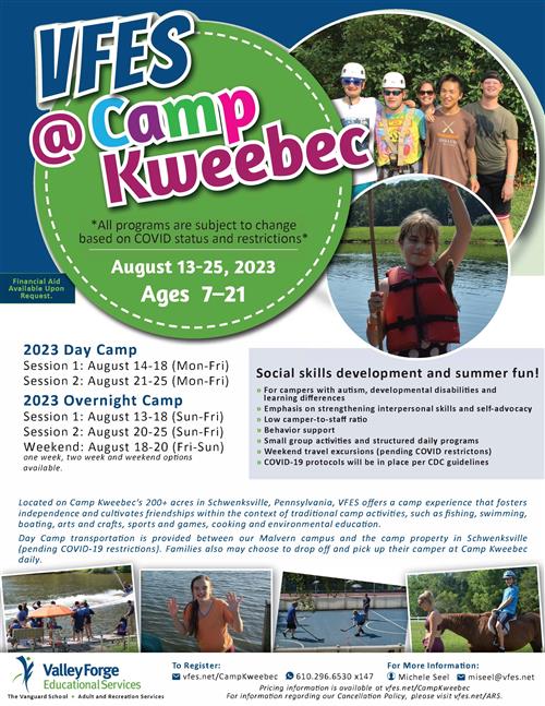 VFES @ Camp Kweebec